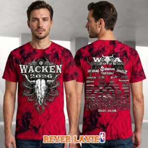 Wacken Open Air XXXV Anniversary 2026 Official Festival All Over Print Shirt