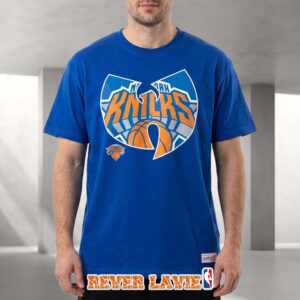 Wu-Tang Clan x New York Knicks Basketball Collaboration T-Shirt