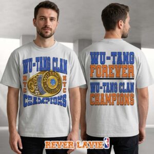Wu-Tang Clan x New York Knicks Champions Forever Championship White T-Shirt