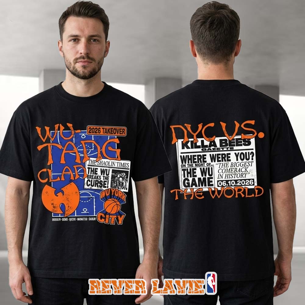 Wu-Tang Clan x New York Knicks NYC Curse Is Broken 2026 Championship Black T-Shirt Wu-Tang Clan x New York Knicks NYC Curse Is Broken 2026 Championship Black T-Shirt