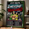 Sleeping With Sirens Tour Poster An Ending In Itself Tour Across North America 2026 Decorative Art Print Sleeping With Sirens Tour Poster An Ending In Itself Tour Across North America 2026 Decorative Art Print