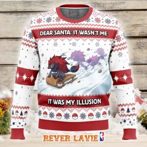 Zoroark Illusion Pokemon Ugly Christmas Sweater