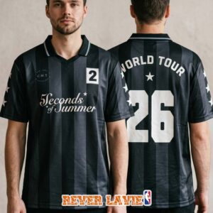 5 Seconds of Summer 5SOS Everyone’s A Star World Tour At Kia Forum Inglewood CA On July 11 2026 Merch Number 26 Limited Exclusive Unisex Jersey Shirt