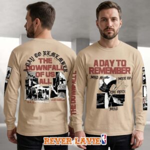 A Day To Remember Downfall Long Sleeve T-Shirt Sand Colorway