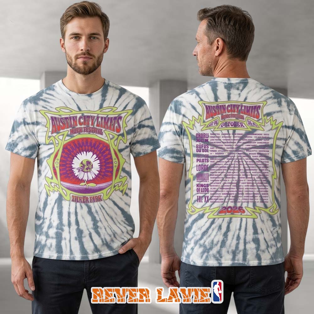 ACL Festival Daisy Lineup T-Shirt 2026 Official Festival Tee ACL Festival Daisy Lineup T-Shirt 2026 Official Festival Tee