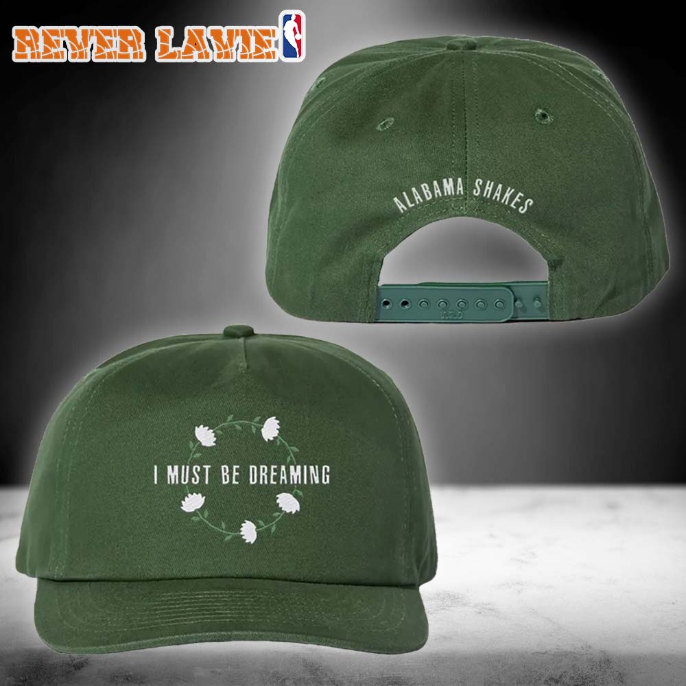 Alabama Shakes I Must Be Dreaming Embroidered Hat Official Merchandise Alabama Shakes I Must Be Dreaming Embroidered Hat Official Merchandise