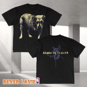 Alice In Chains Tripod Three-Legged Dog Black T-Shirt