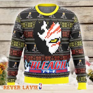 Bleach Alt Ugly Christmas Sweater Holiday Season Must Have