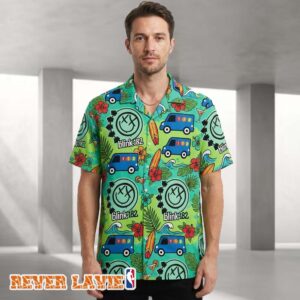 Blink-182 x Pac-Man x 7-Eleven SDCC 2026 Anniversary Hawaiian Shirt