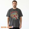 Bon Jovi Heart And Dagger Military Green Long Sleeve T-Shirt Official Band Merch