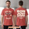 Bon Jovi Natural Liberty Statue Graphic T-Shirt Official Classic Rock Band Merch