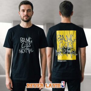Boomtown Fair Chapter Five Radical Redesign Bang Goes Normal Graphic T-Shirt Official Festival Merch