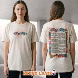 Boomtown Fair Chapter Five Radical Redesign Lineup T-Shirt Official Festival Merch