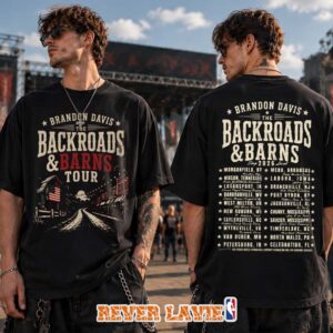 Brandon Davis Backroads & Barns Tour Two Sides Unisex T-Shirt