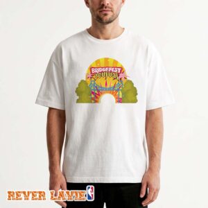 Bridgefest Revival Festival 2026 Bridge Logo White T-Shirt