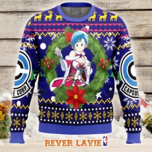 Bulma Dragon Ball Z Ugly Christmas Sweater