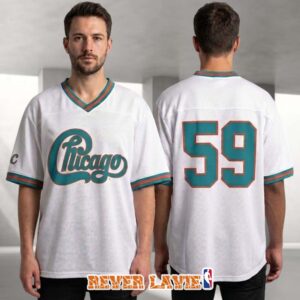 Chicago Band Summer Tour 2026 West Palm Beach FL Exclusive Football Jersey At iTHINK Financial Amphitheatre July 13 2026