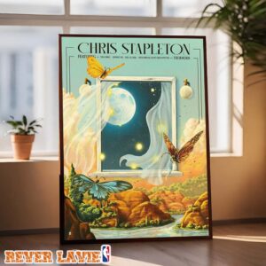 Chris Stapleton Live Concert At The Gorge In George WA On July 24 2026 Poster Canvas