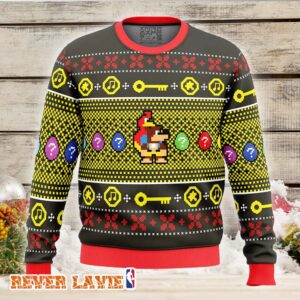 Christmas Banjo-Kazooie Ugly Christmas Sweater Festive Winter Apparel