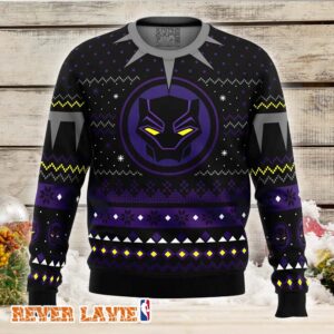 Christmas Black Panther Ugly Christmas Sweater Merry Christmas Fan Collection
