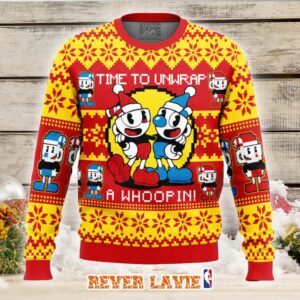 Christmas Cuphead Ugly Christmas Sweater