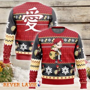 Christmas Gaara Shippuden Ugly Christmas Sweater Limited Edition Holiday Sweater