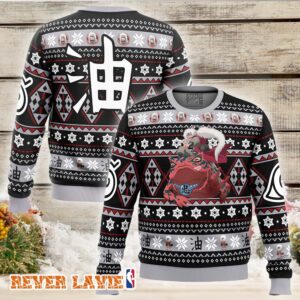 Christmas Jiraiya Shippuden Ugly Christmas Sweater Unisex Christmas Party Outfit