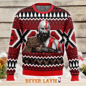 Christmas Kratos God of War Ugly Christmas Sweater