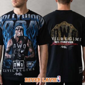 Civil Regime x WWE Black Hulk Hogan Hollywood Hogan T-Shirt