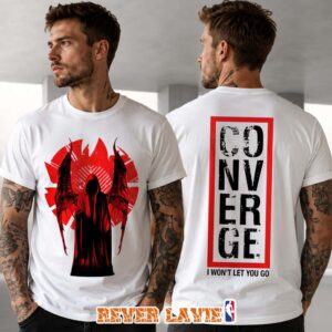 Converge Hum Of Hurt Skull 2026 EU UK Summer Tour Official White T-Shirt