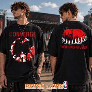 Converge Nothing Is Over 2026 EU UK Summer Tour Official Black T-Shirt