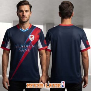 David Bowie Aladdin Sane Football Jersey