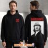 David Bowie Oversized Black and White Portrait T-Shirt The Shel Talmy Recordings Rock Merch David Bowie Oversized Black and White Portrait T-Shirt The Shel Talmy Recordings Rock Merch
