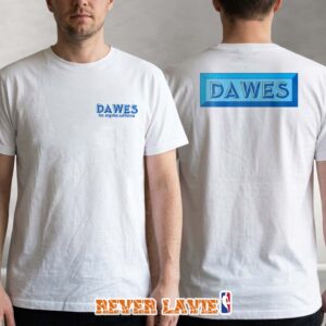 Dawes Los Angeles LA Logo Graphic Two Sides T-Shirt