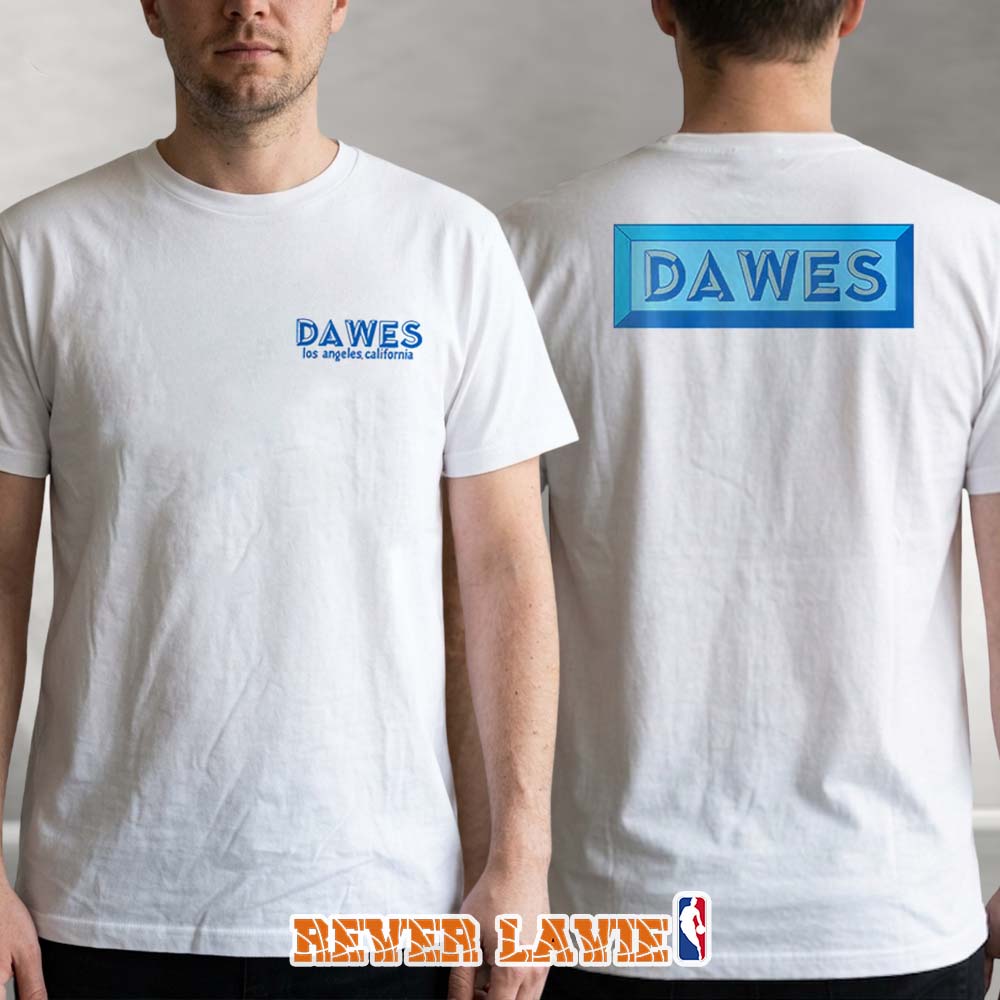 Dawes Los Angeles LA Logo Graphic Two Sides T-Shirt Dawes Los Angeles LA Logo Graphic Two Sides T-Shirt