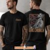 Eric Church Natural Eagle Hell Of A View T-Shirt Country Music Concert Merch