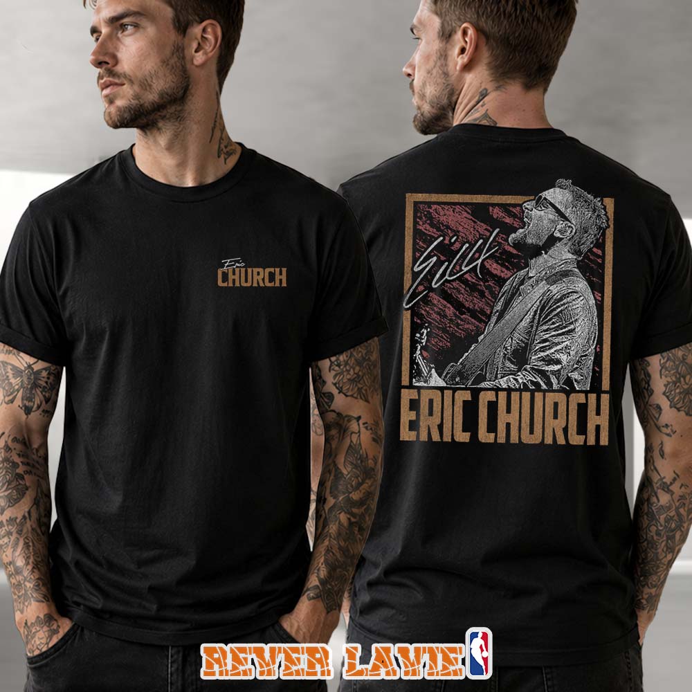 Eric Church Black Photo 26 T-Shirt 2026 Country Music Concert Merch Eric Church Black Photo 26 T-Shirt 2026 Country Music Concert Merch