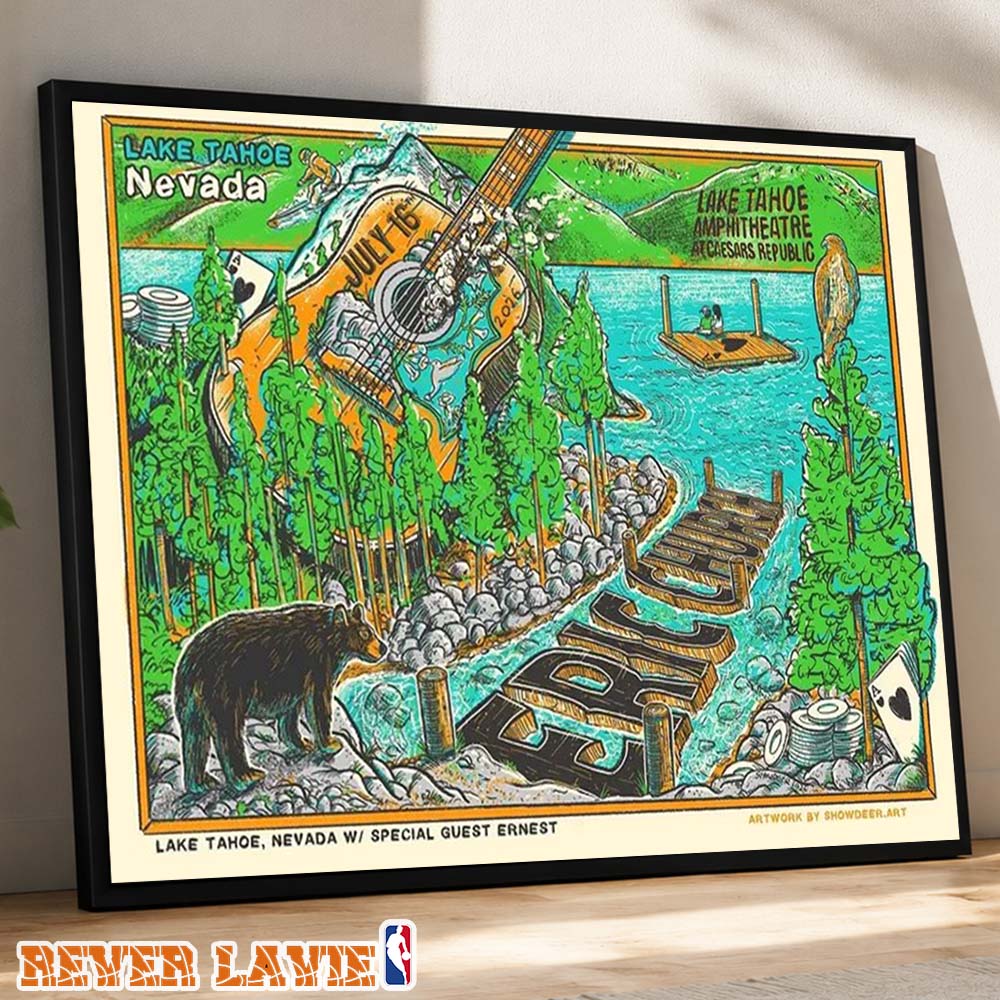 Eric Church Show Print At Lake Tahoe Amphitheatre At Caesars Republic In Lake Tahoe Nevada On July 16 2026 Wall Art Home Decor Eric Church Show Print At Lake Tahoe Amphitheatre At Caesars Republic In Lake Tahoe Nevada On July 16 2026 Wall Art Home Decor