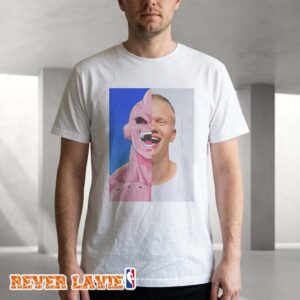Erling Haaland Majin Buu Dragon Ball Anime Face Graphic T-Shirt