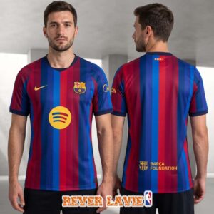 FC Barcelona 2026-27 Home Jersey Blaugrana Nike Football Shirt Spotify Edition