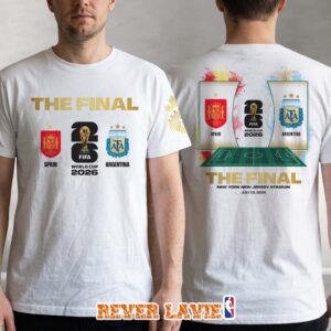 FIFA World Cup 2026 Argentina vs Spain The Final Matchup T-Shirt