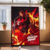 Ghost Rider Movie Poster Featuring Ryan Gosling In Marvel Studios Fan Concept 2028 Poster Canvas