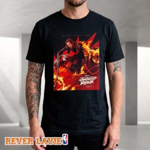 Ghost Rider Movie Poster Featuring Ryan Gosling In Marvel Studios Fan Concept 2028 Unisex Tee