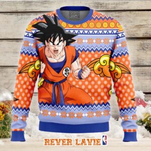 Goku Dragon Ball Z Ugly Christmas Sweater