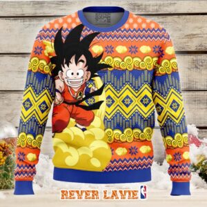 Goku Kid Dragon Ball Z Ugly Christmas Sweater