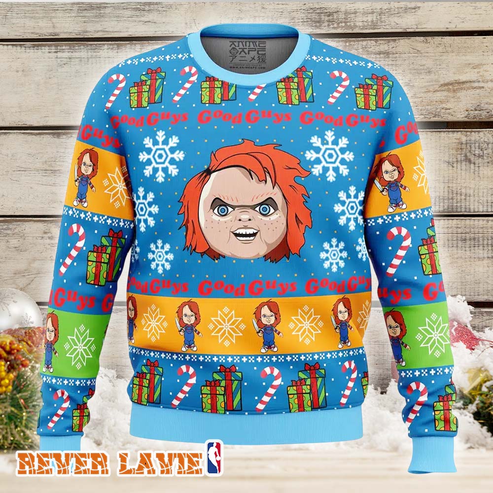 Good Guys Chucky Ugly Christmas Sweater The Perfect Christmas Surprise Gift Good Guys Chucky Ugly Christmas Sweater The Perfect Christmas Surprise Gift