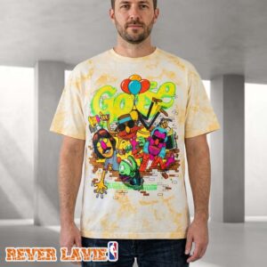 Goose Official Event Tee At Leader Bank Pavilion In Boston MA On June 30 2026 Cartoon Band Balloon Artwork Unisex T-Shirt