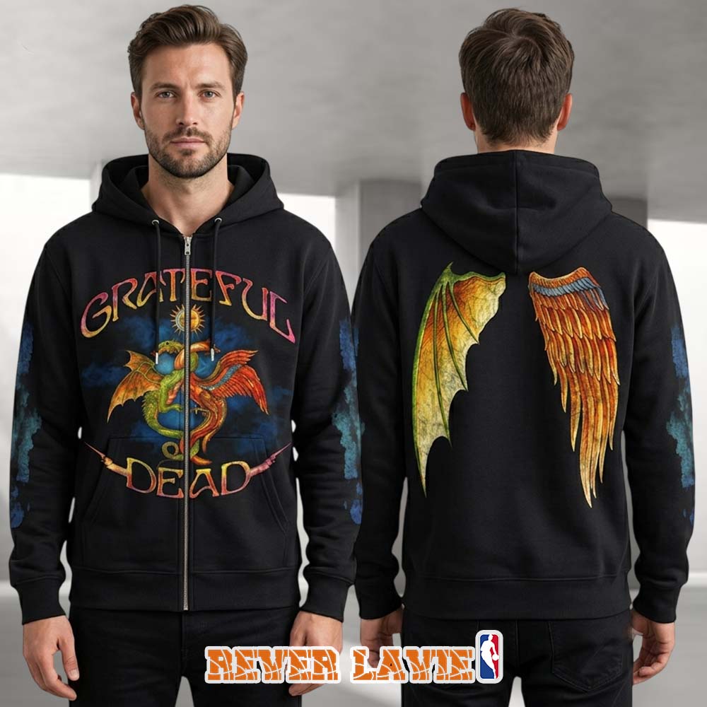 Grateful Dead 2026 Summer Magic Graphic Zip Hoodie Grateful Dead 2026 Summer Magic Graphic Zip Hoodie