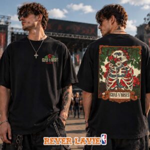 Guns N Roses Event Tee Raleigh 2026 At Carter Finley On July 23 2026 Two Sided Unisex T-Shirt