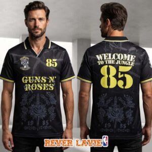 Guns N Roses Welcome To The Jungle Rock FC Football Jersey